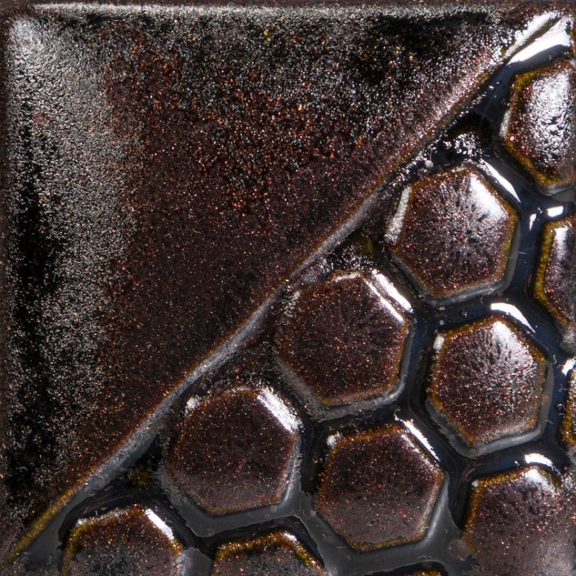 Mayco Elements - EL-137 Black Adventurine - 4 oz.