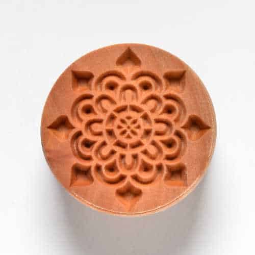 MKM SCL-054 Large Round Stamp - Doily