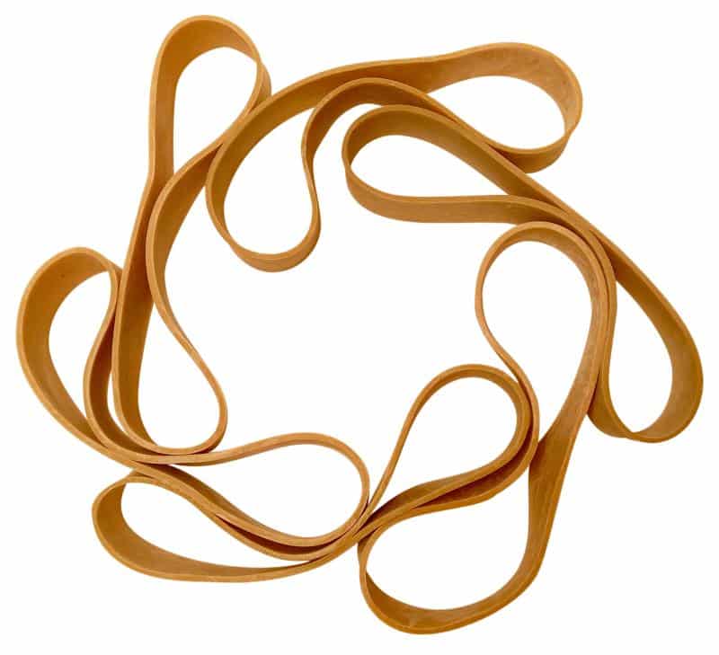 Rubber Bands 1lb Bag 9 inch