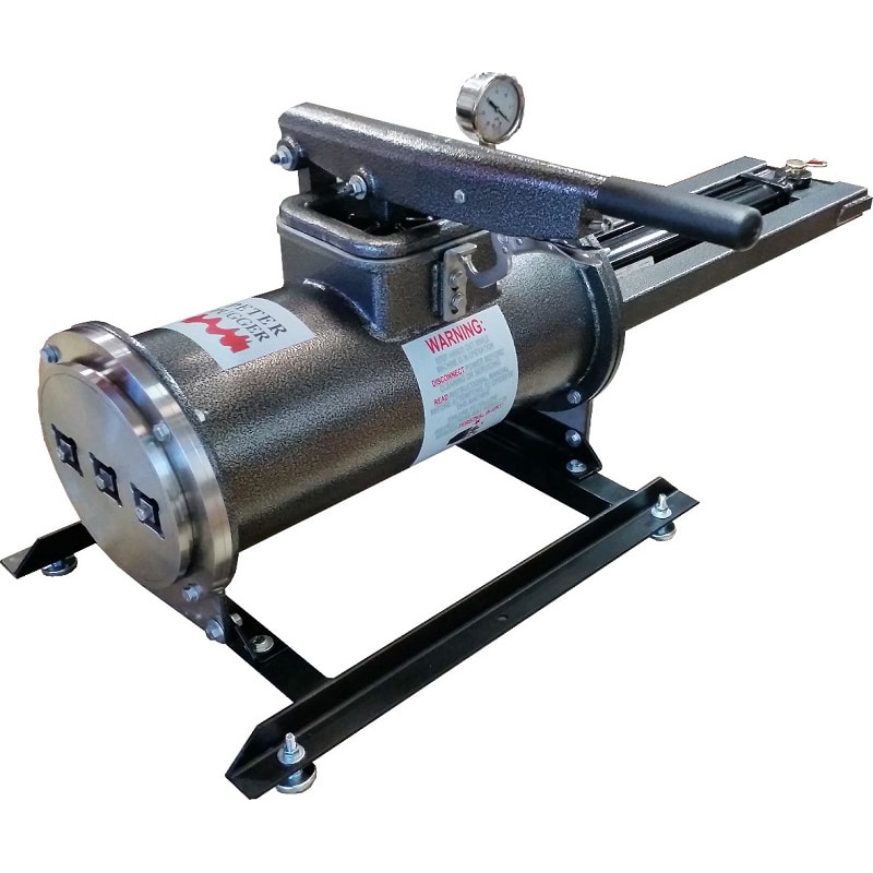 Peter Pugger VPE-8SS 25# (25lb Batch Size) Stainless Steel Vacuum Power Extruder