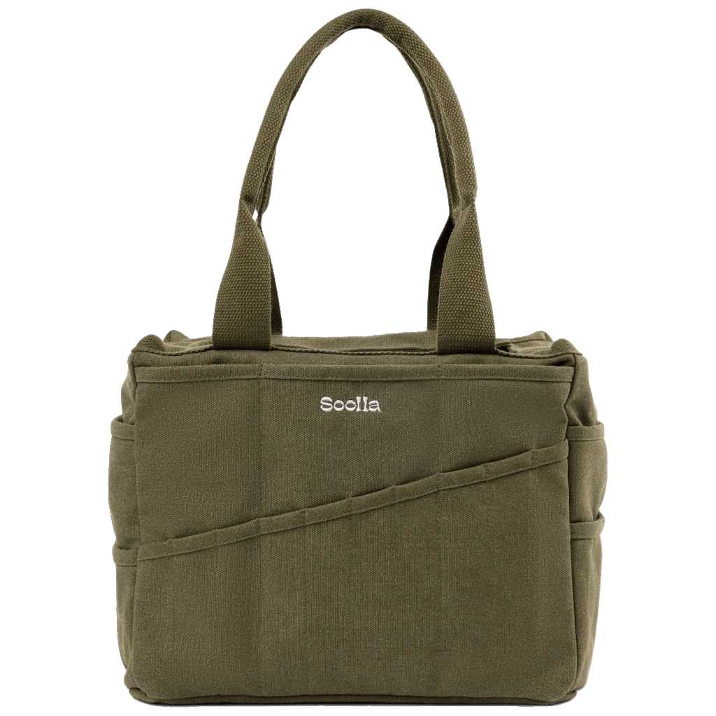 Soolla Deep Forest Green Pottery Studio Bag
