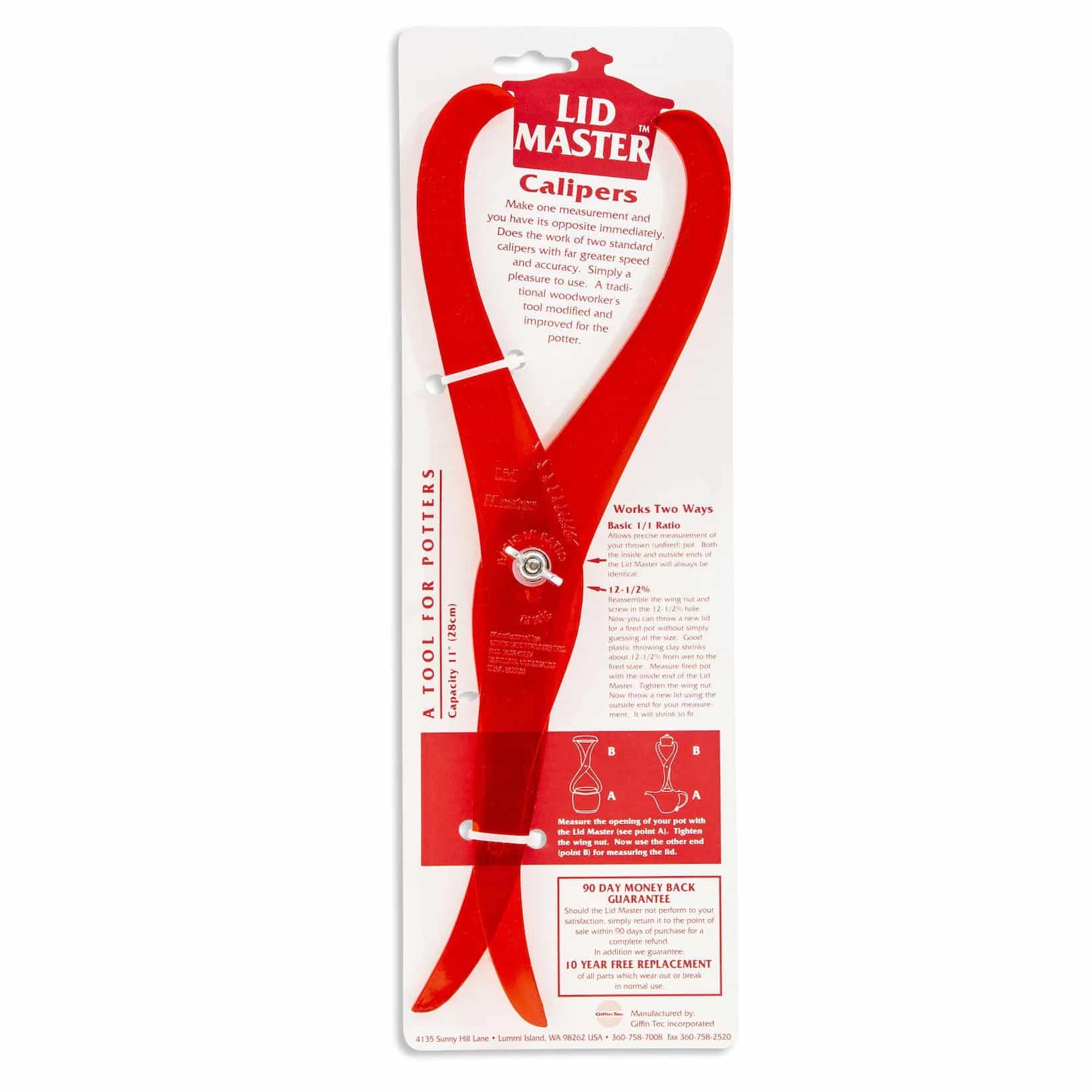 Giffin Tech Lid Master Calipers - Small