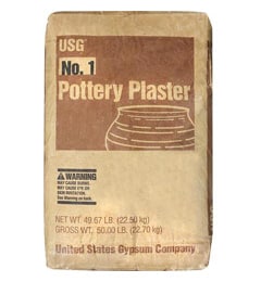 Pottery Plaster (USG) No. 1 - 50 lb Bag