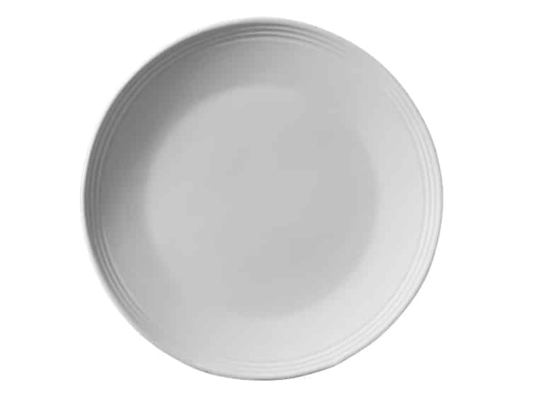 Wholesale Bisqueware - SB104 Rimmed Salad Plate