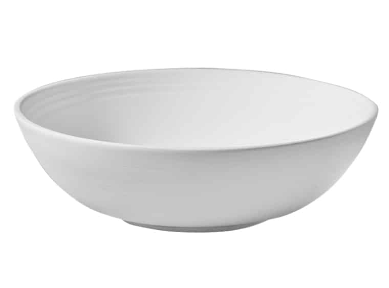Wholesale Bisqueware - SB106 Rimmed Bowl